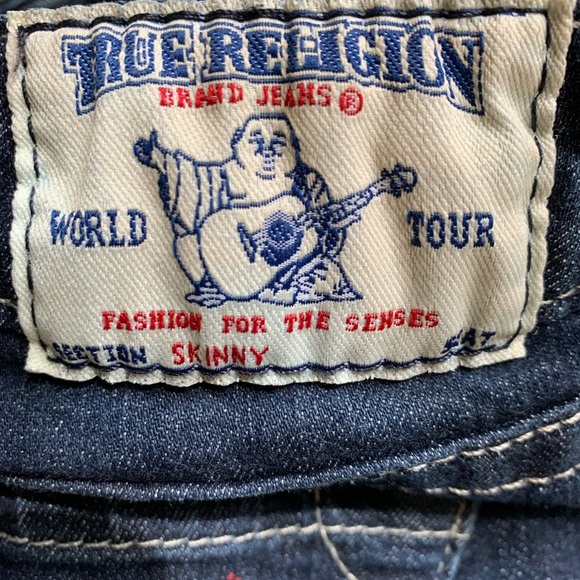 True Religion Denim Blue Jeans Size 29 - Picture 4 of 5